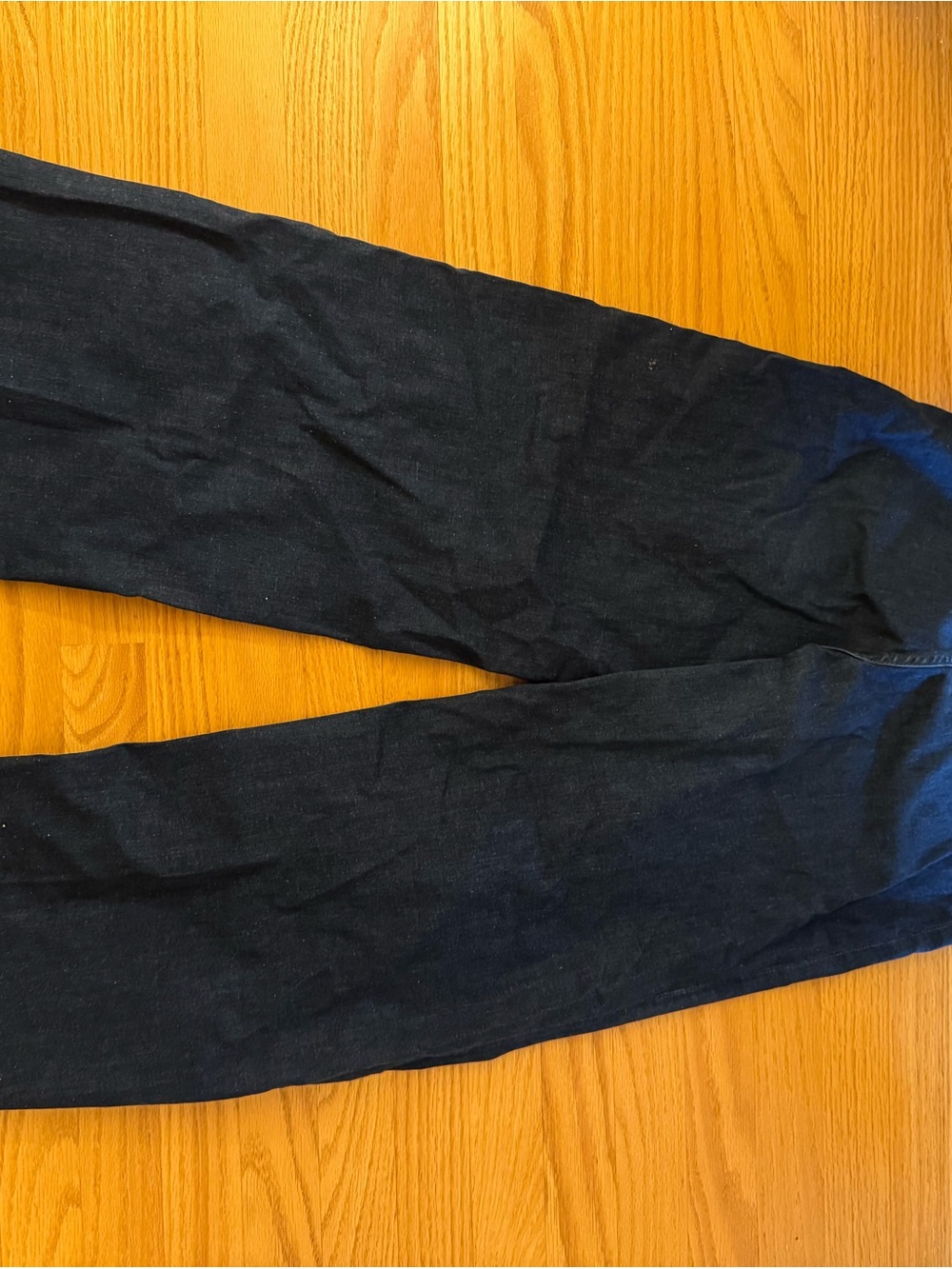 Free People Wide-Leg Deep Indigo Jeans - Picture 4 of 5